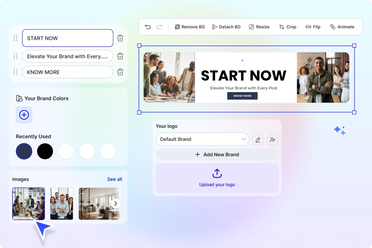 Free AI Website Banner Generator, Free Website Banner Maker Online